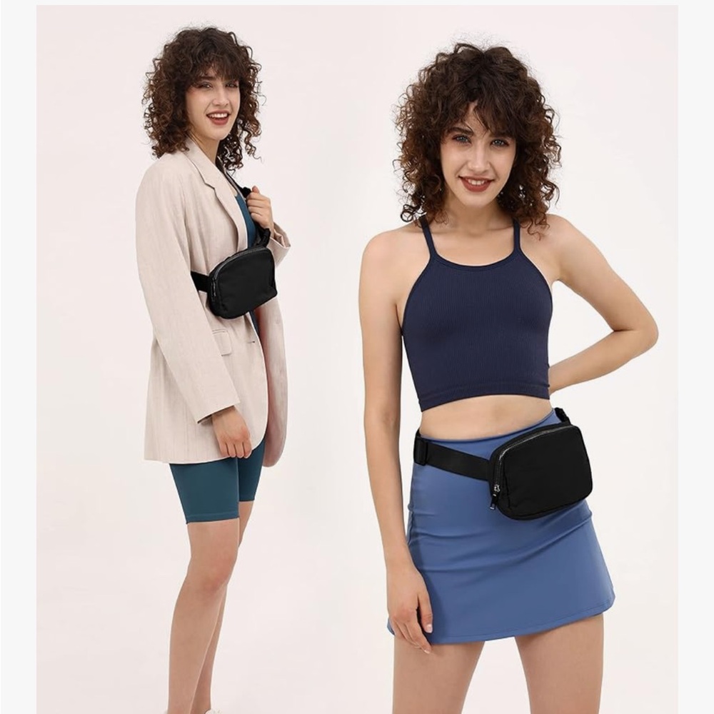 Unisex mini belt bag / fanny pack wide adjustable strap